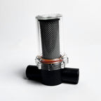 VacMotion 1/4 FNPT Mini Series Poly Strainer With Clear Nylon Bowl Single Part