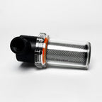 VacMotion 1/4 FNPT Mini Series Poly Strainer With Clear Nylon Bowl Single Part