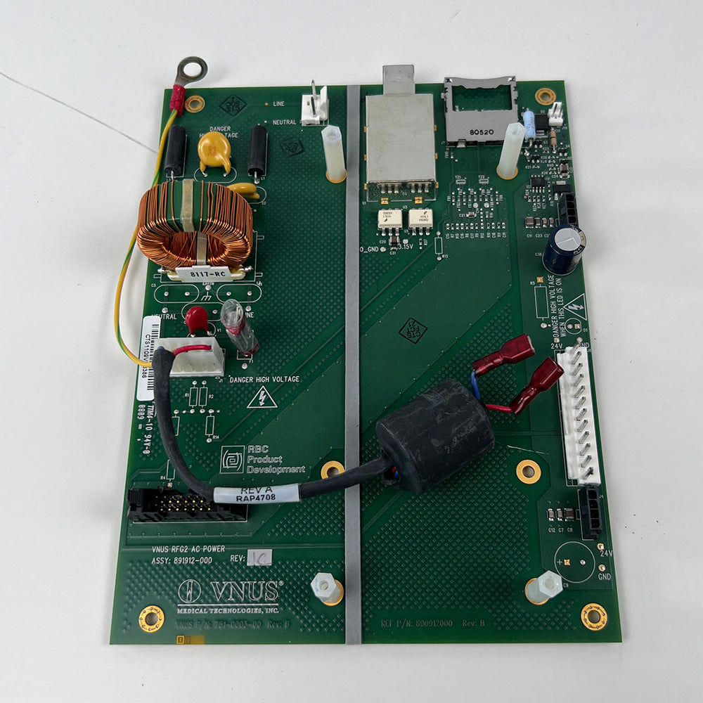 VNUS Medtronic High Voltage Power Supply PCB 891912-000 Parts AS-IS