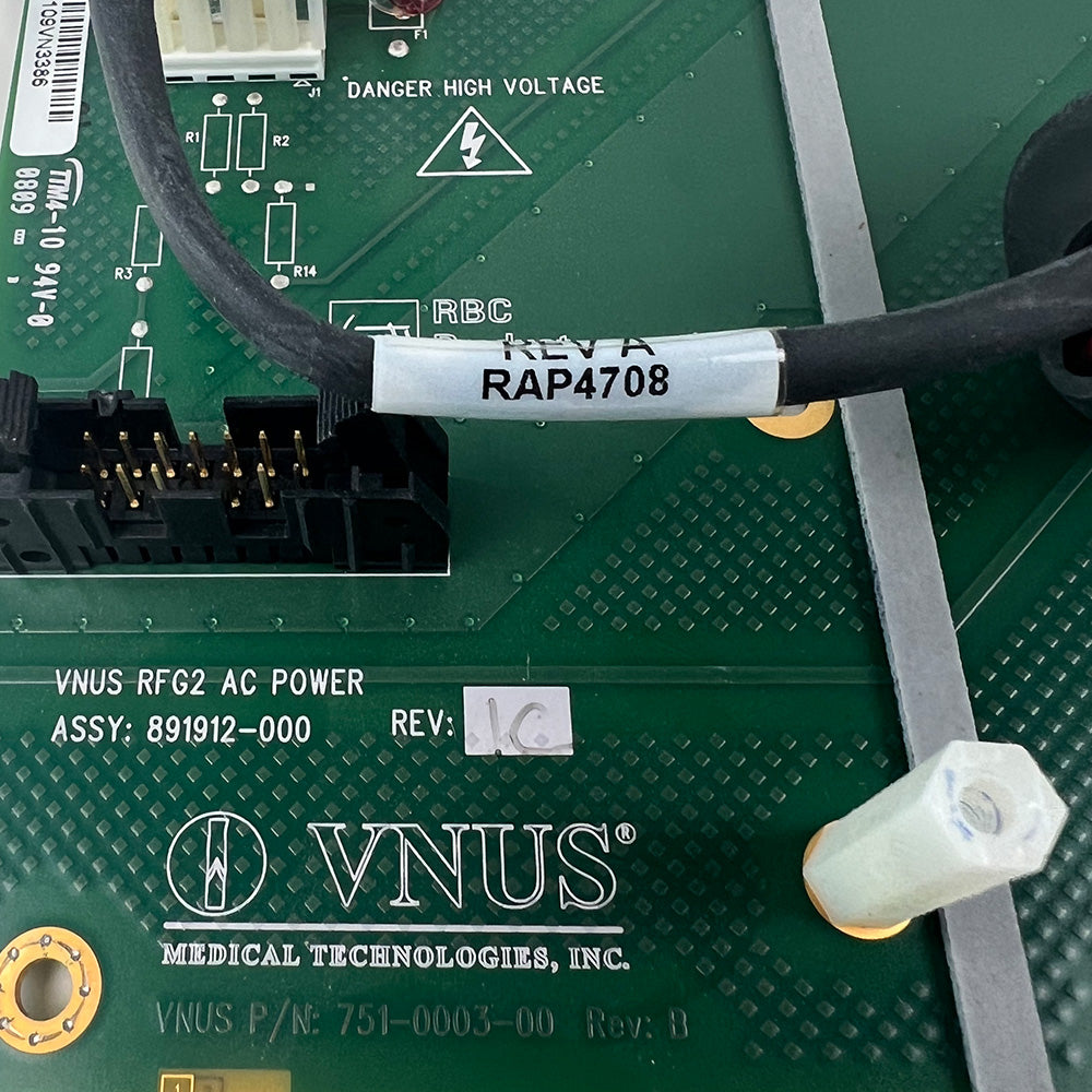 VNUS Medtronic High Voltage Power Supply PCB 891912-000 Parts AS-IS