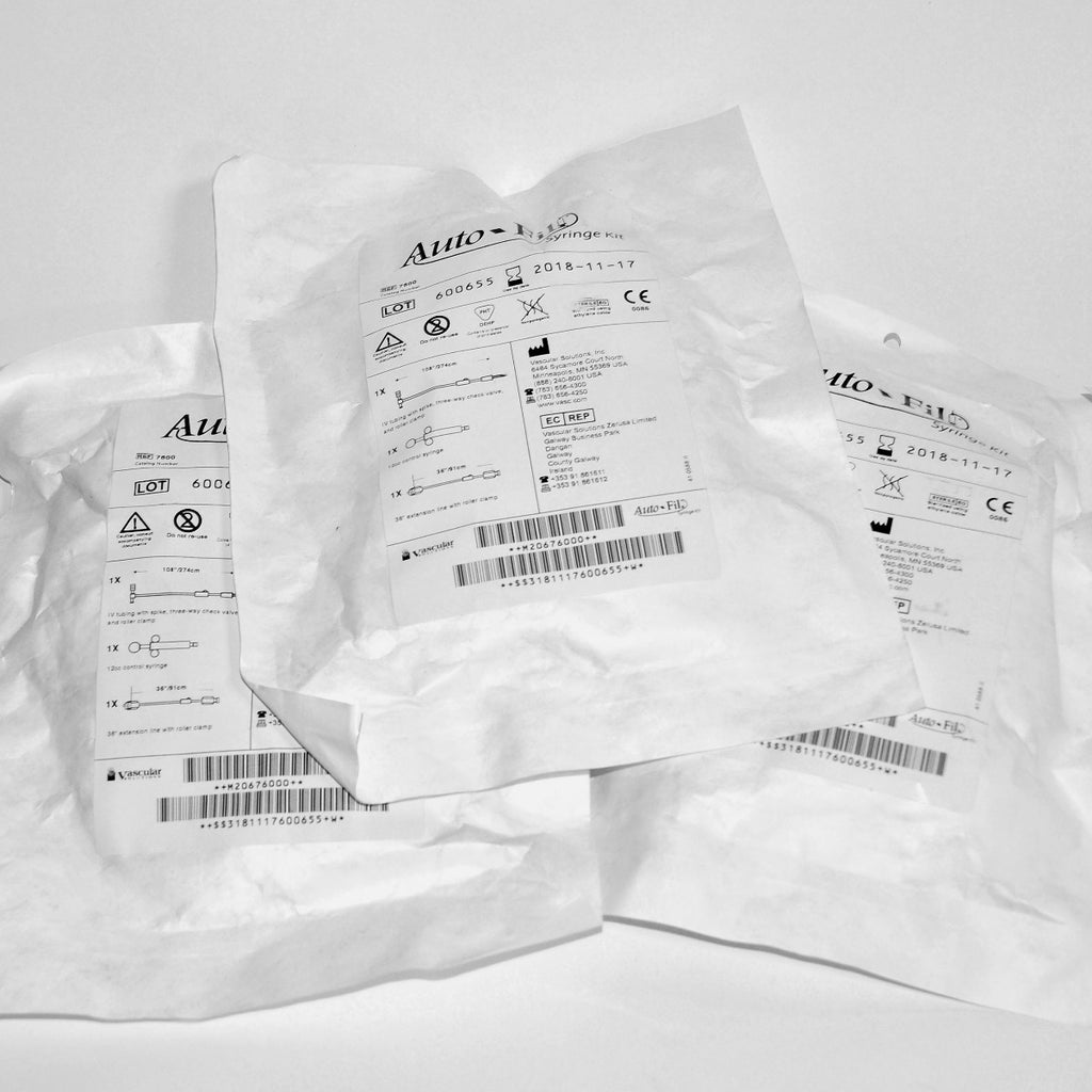 Vascular Solutions Auto-Fil Syringe Kit P/N: 7800 AutoFil Package Exp11/2018