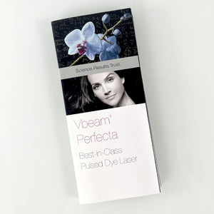 Vbeam Perfecta Skin Treatment Brochure 21 pcs