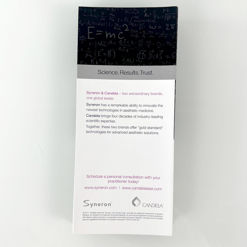 Vbeam Perfecta Skin Treatment Brochure 21 pcs