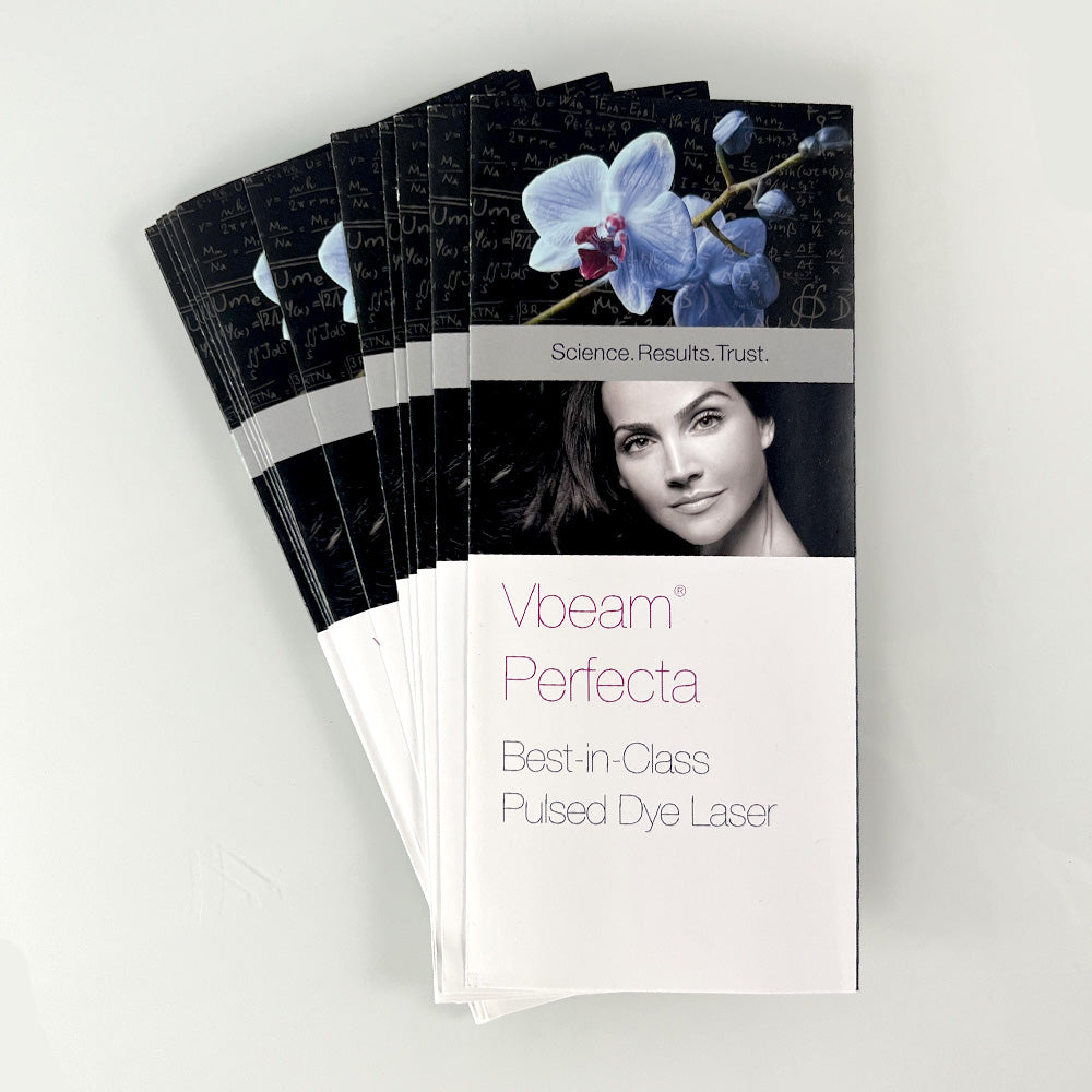 Vbeam Perfecta Skin Treatment Brochure 21 pcs