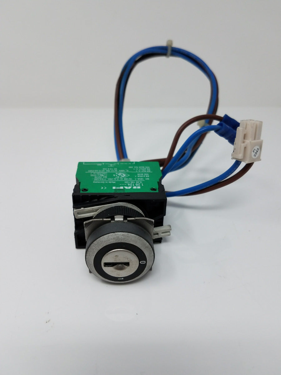 SYNERON VelaShape Candela Laser On Off Key Switch Module ** PARTS SOLD AS IS **