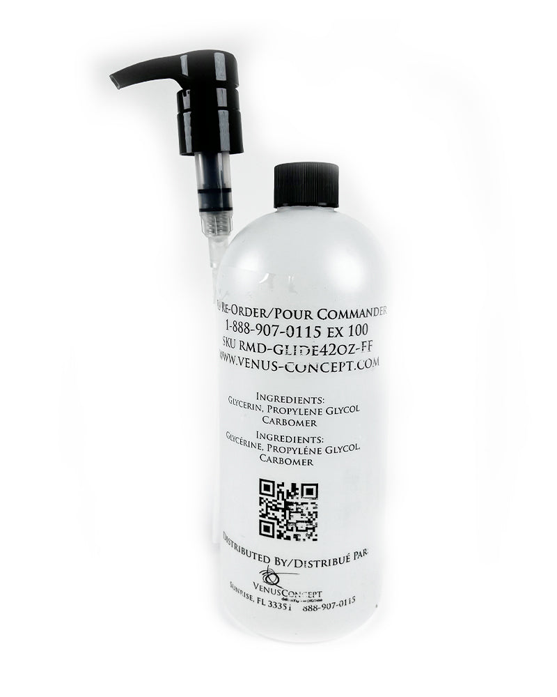 VenusConcept Glide RF Treatment Coupling Skin Gel w/ Pump 42oz | 1260mL SEALED
