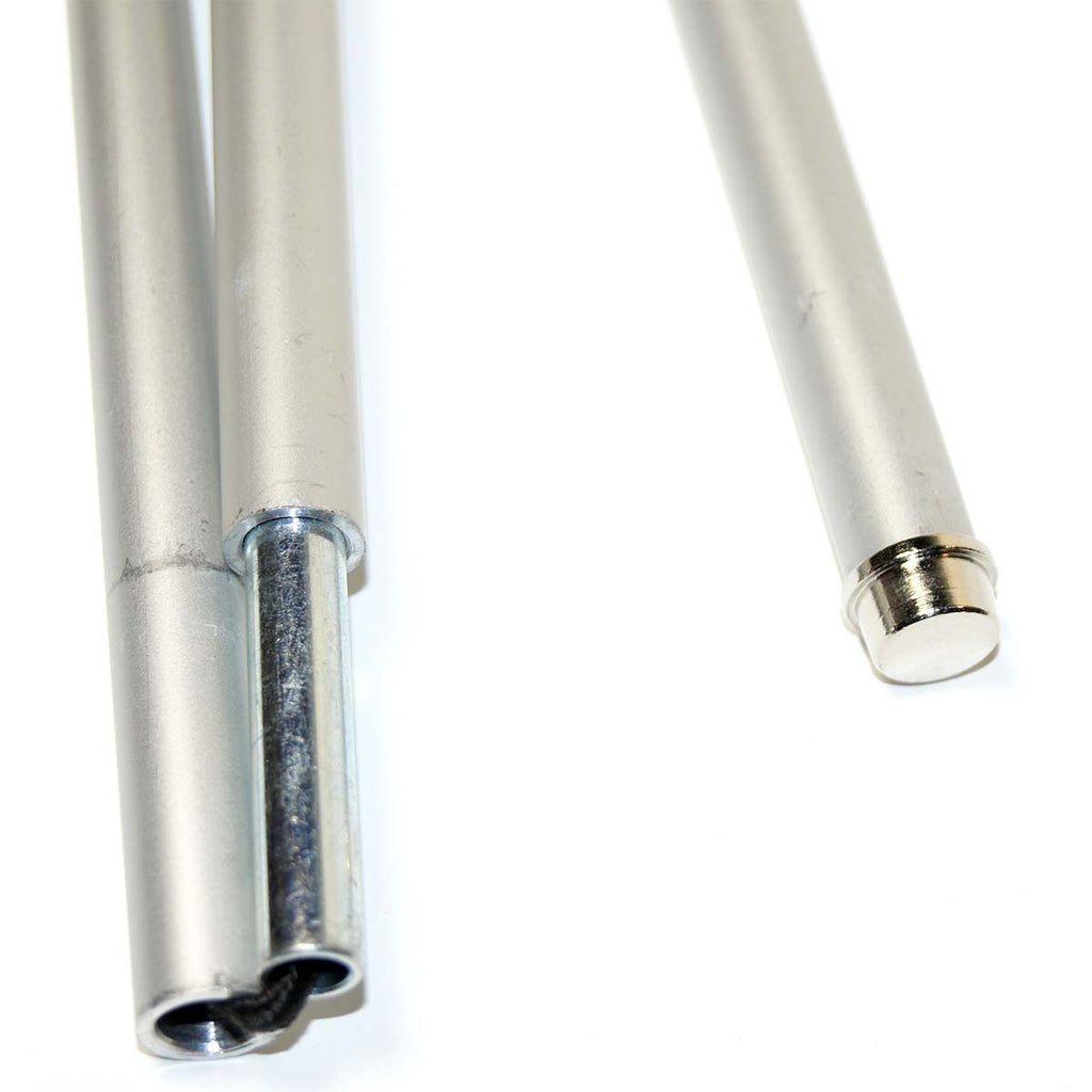 Collapsable 81 x 1/2 Capped Tension / Support Rod For Retractable Vinyl Banners