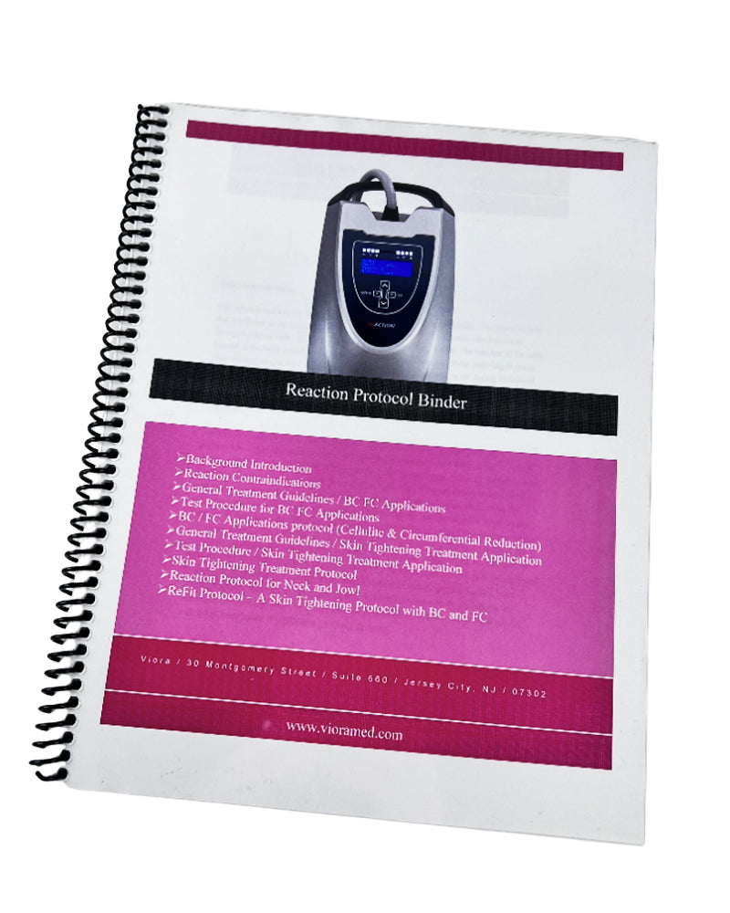 Viora Reaction Protocol Binder System Operator Manual User Handbook Booklet