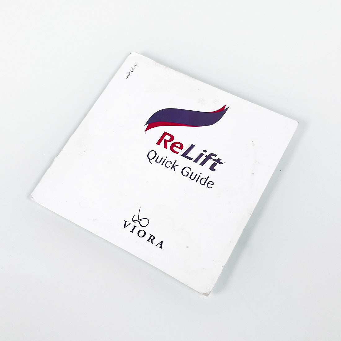 Viora ReLift Quick Guide Booklet P/N: CL-047