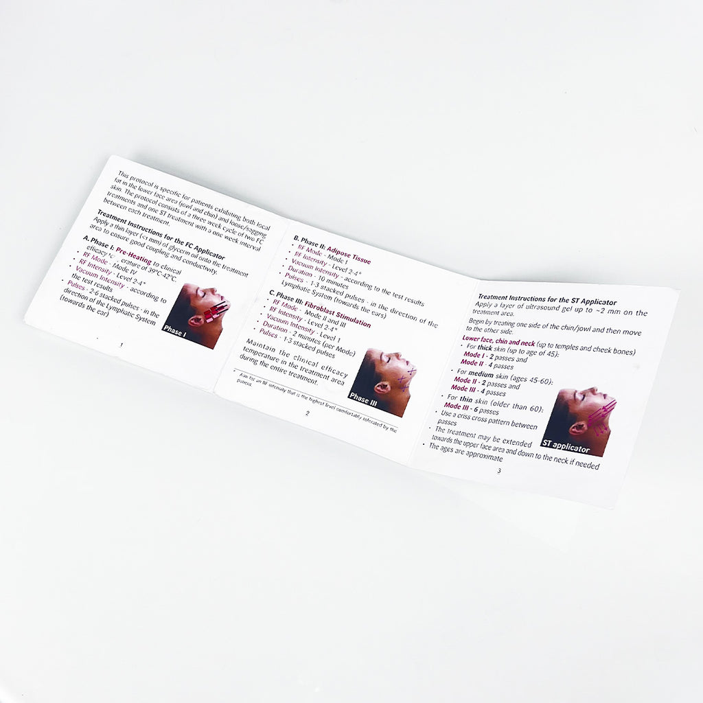Viora ReLift Quick Guide Booklet P/N: CL-047