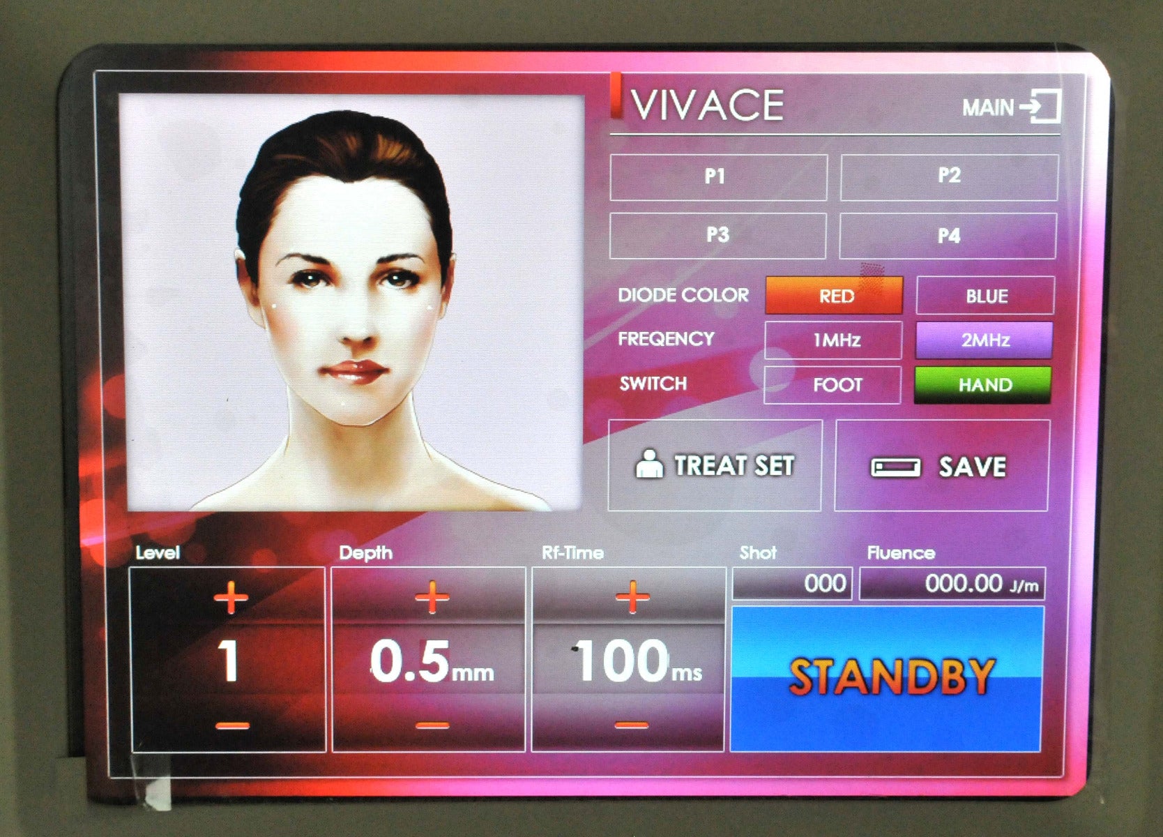 Vivace Fractional Microneedling RF Microneedle Skin Tightening Radio Frequency