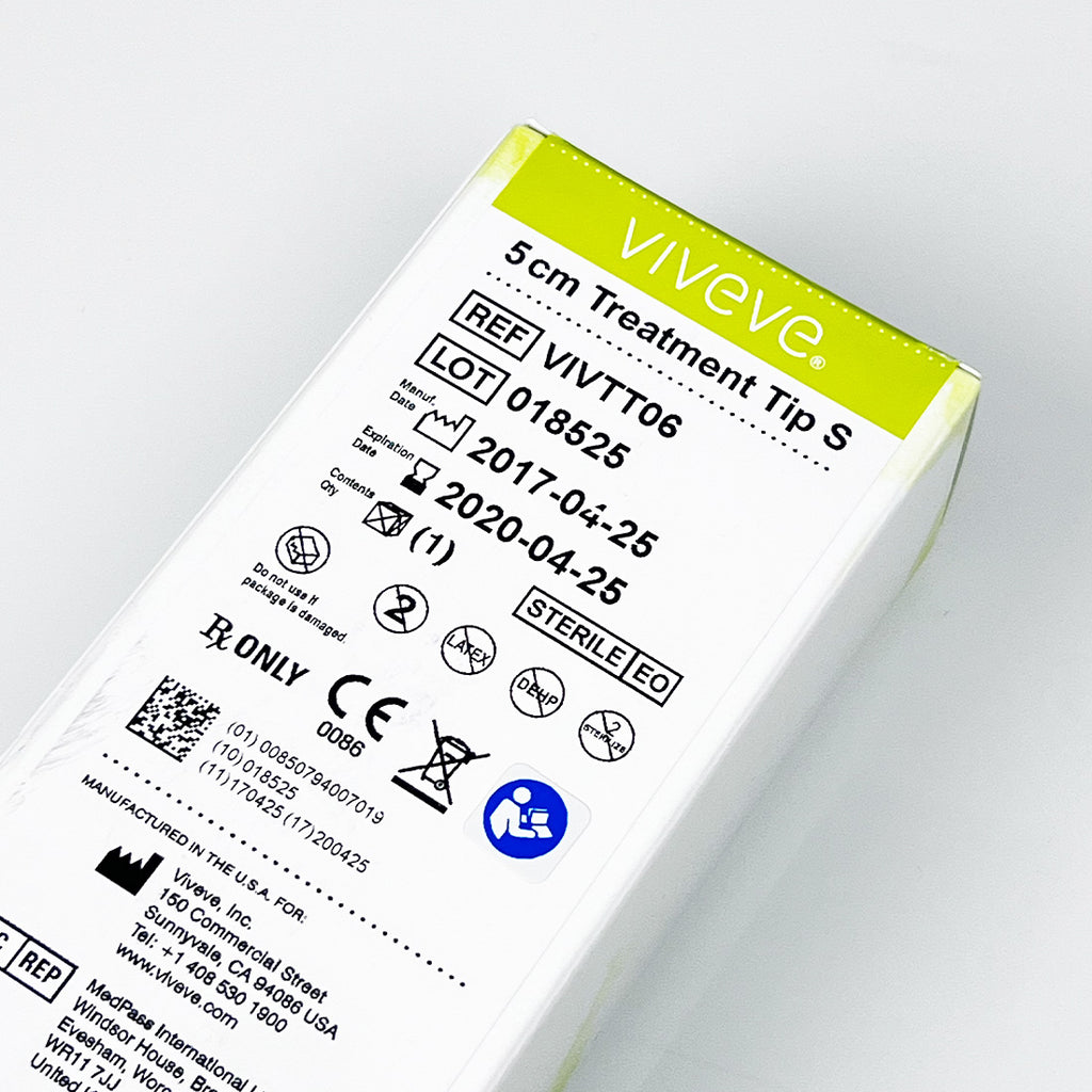 Viveve 5cm Treatment Tip VIVTT06 Cryogen Cooled Monopolar RF EX2020 Training Use