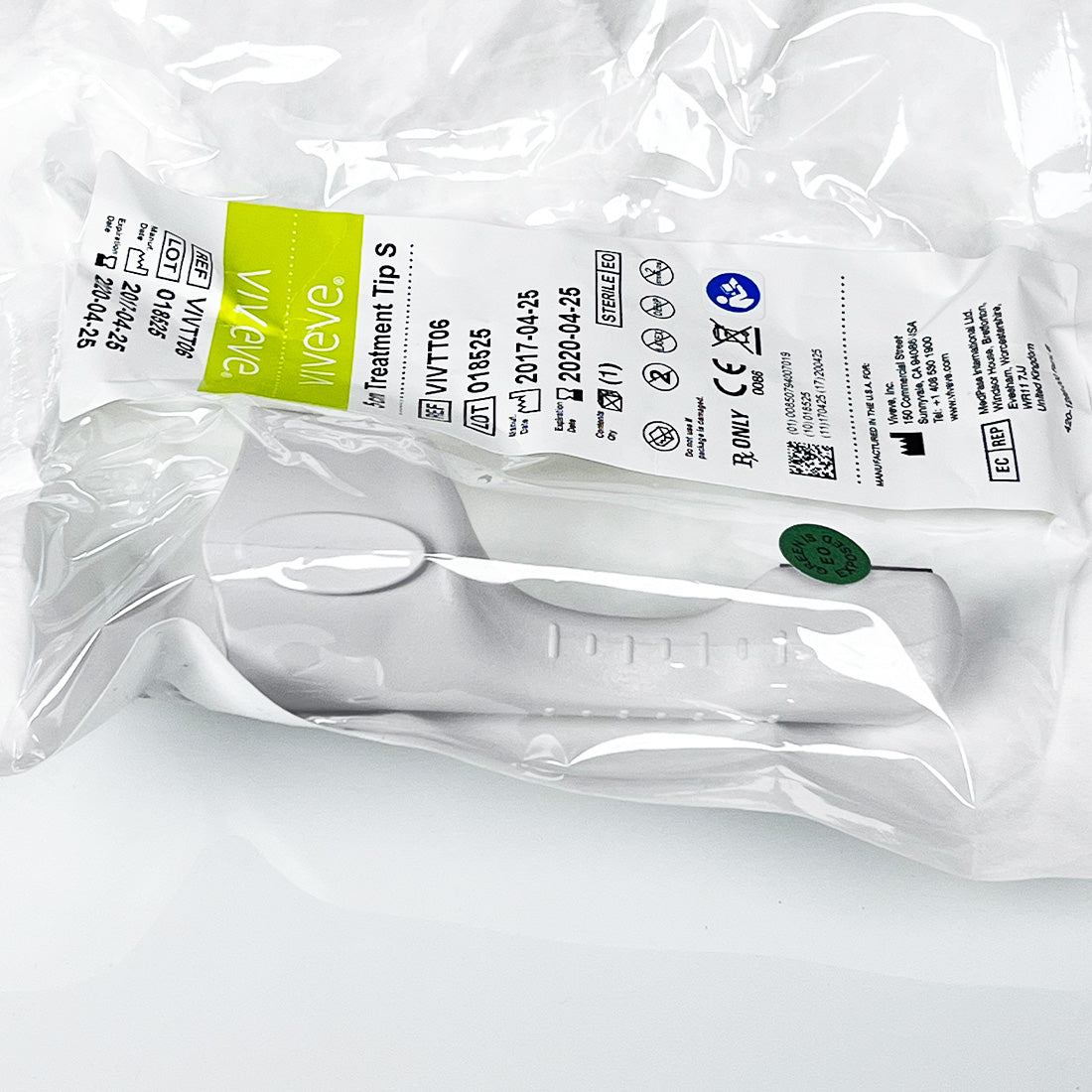 Viveve 5cm Treatment Tip VIVTT06 Cryogen Cooled Monopolar RF EX2020 Training Use