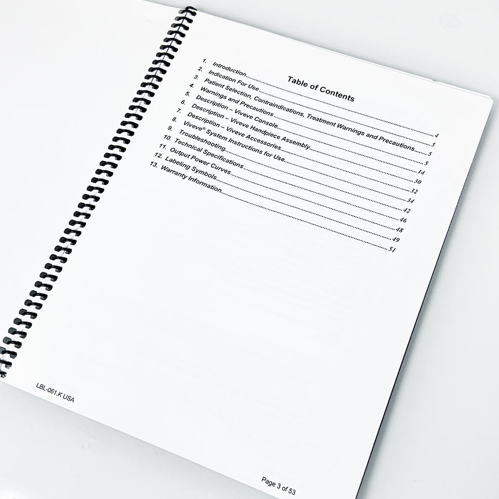 MedPass Viveve System Technical User’s Manual Guidebook LBL-061.K USA