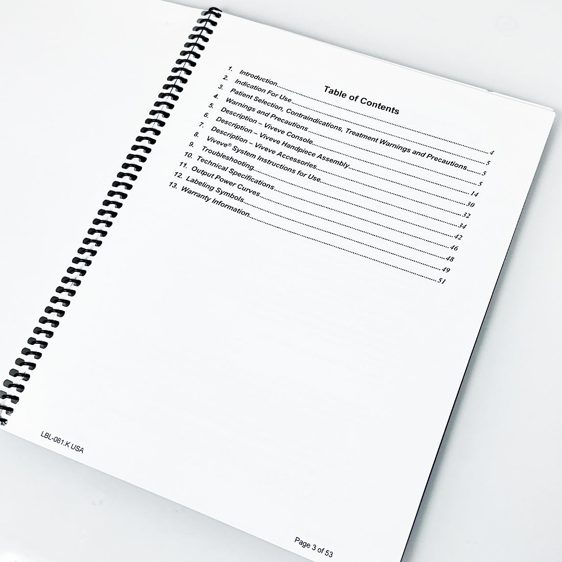 MedPass Viveve System Technical User’s Manual Guidebook LBL-061.K USA