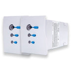 Conmed Buffalo Filter ViroSafe® VisiClear™ 3 Port Filter (2-Pack) VS1352