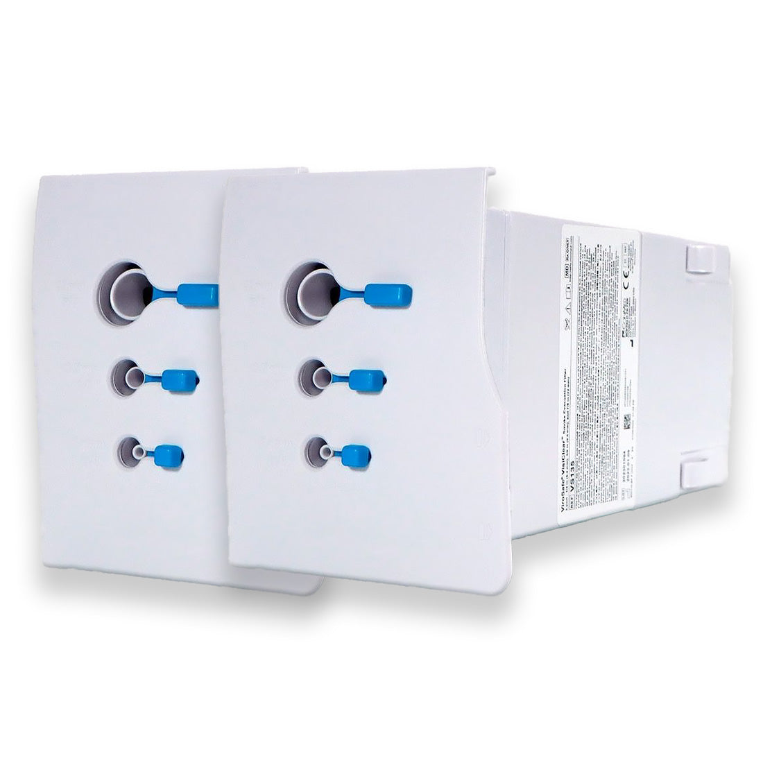 Conmed Buffalo Filter ViroSafe® VisiClear™ 3 Port Filter (2-Pack) VS1352
