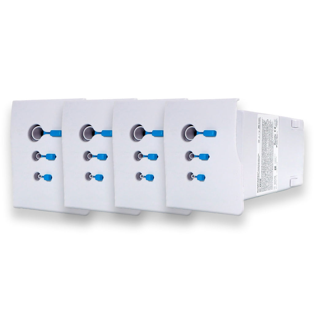 Conmed Buffalo Filter ViroSafe® VisiClear™ 3 Port Filter (4-Pack) VS1354