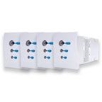Conmed Buffalo Filter ViroSafe® VisiClear™ 3 Port Filter (4-Pack) VS1354