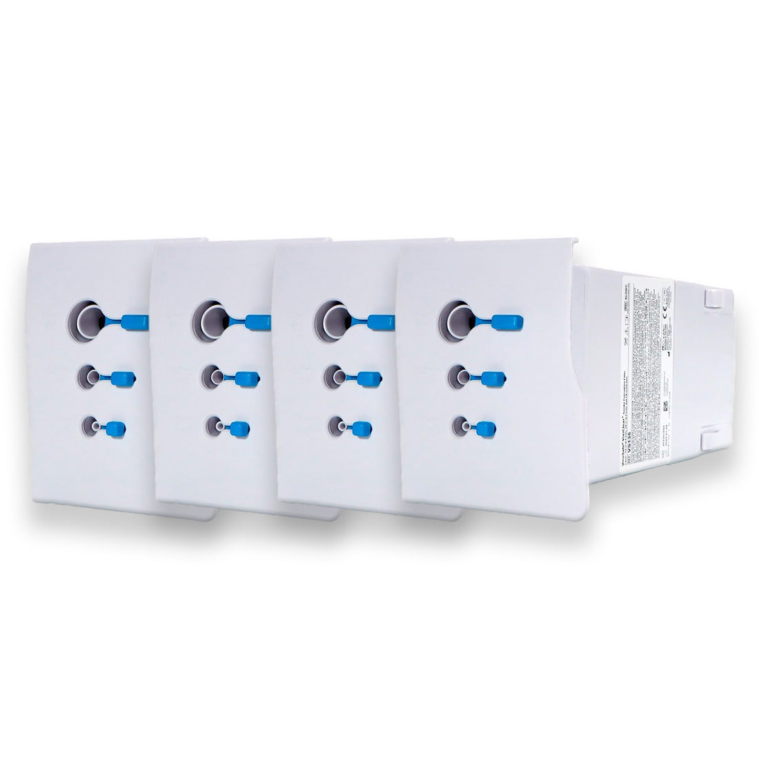 Conmed Buffalo Filter ViroSafe® VisiClear™ 3 Port Filter (4-Pack) VS1354