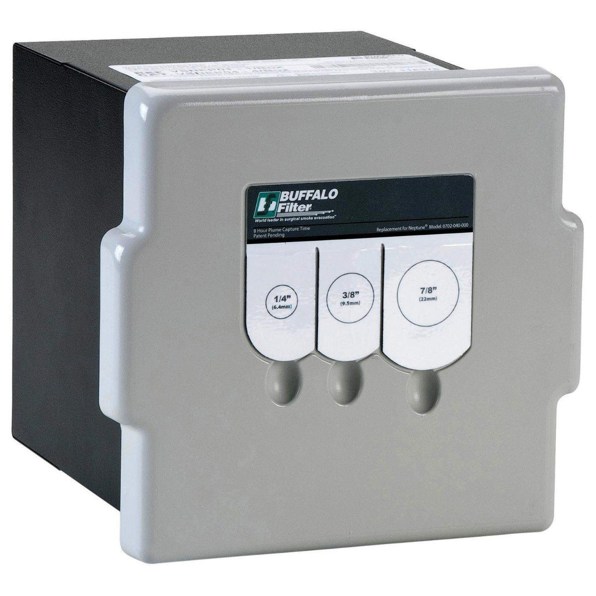 Smoke Evacuator Filter 3-port filter 1/4 in (6.4 mm), 3/8 in (9.5 mm) and 7/8 in (22 mm) (4/case)