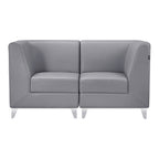 Magic Cubo Waiting Bench - 2 Seats-Gray