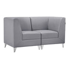 Magic Cubo Waiting Bench - 2 Seats-Gray