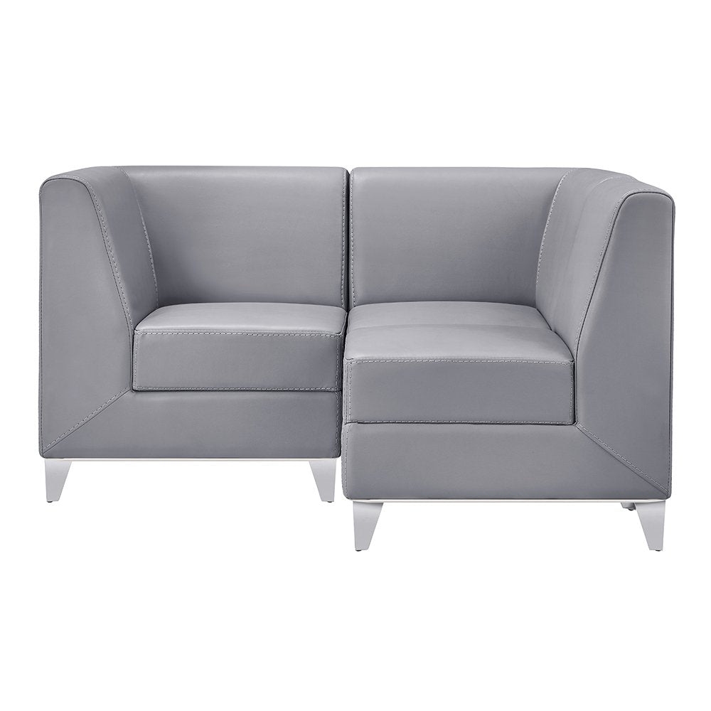Magic Cubo Waiting Bench - 3 Seats-Gray