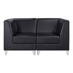 Magic Cubo Waiting Bench - 2 Seats-Black