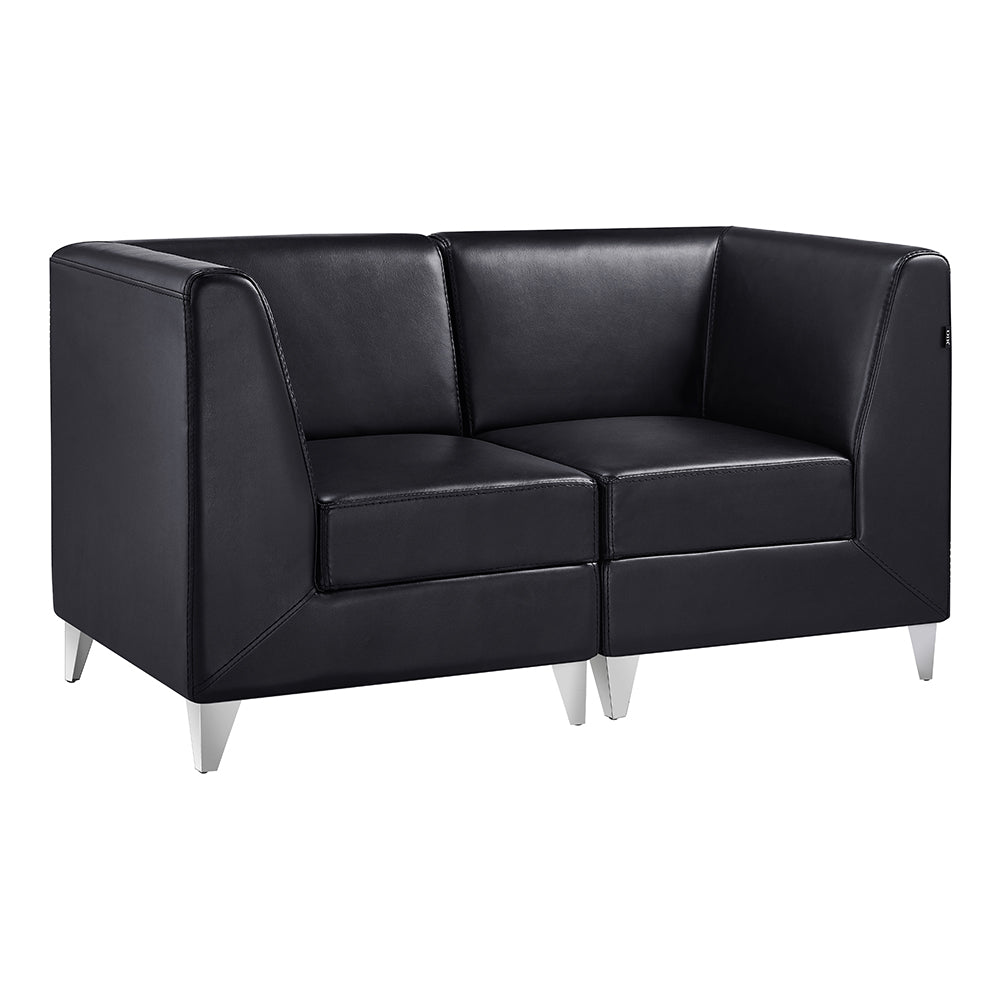 Magic Cubo Waiting Bench - 2 Seats-Black