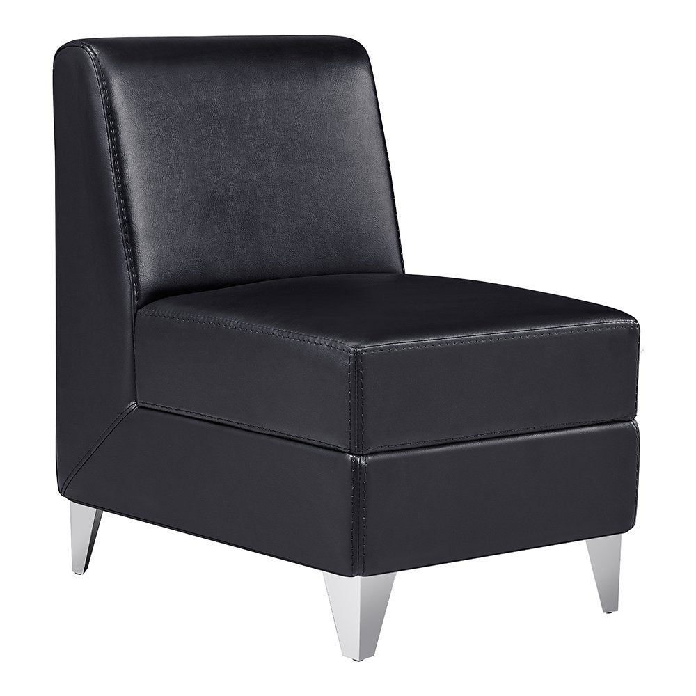 Magic Cubo Waiting Bench - 1 Seat BLACK