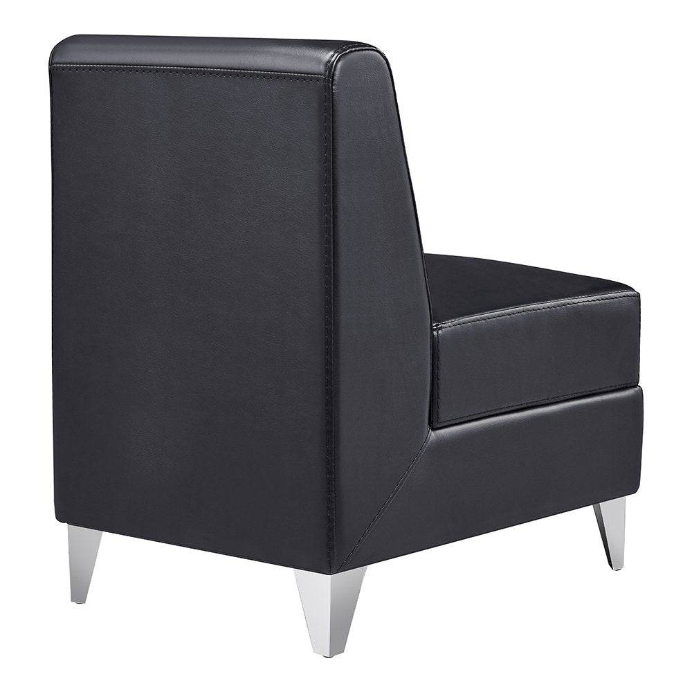 Magic Cubo Waiting Bench - 1 Seat BLACK