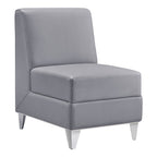 Magic Cubo Waiting Bench - 4 Seats-Gray