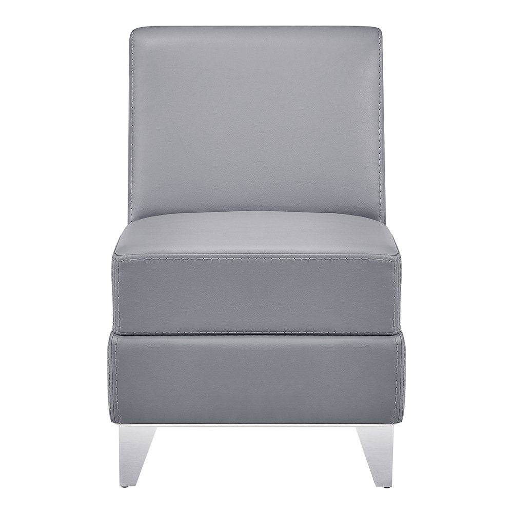 Magic Cubo Waiting Bench - 1 Seat Gray