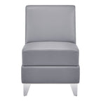 Magic Cubo Waiting Bench - 1 Seat Gray