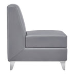 Magic Cubo Waiting Bench - 1 Seat Gray