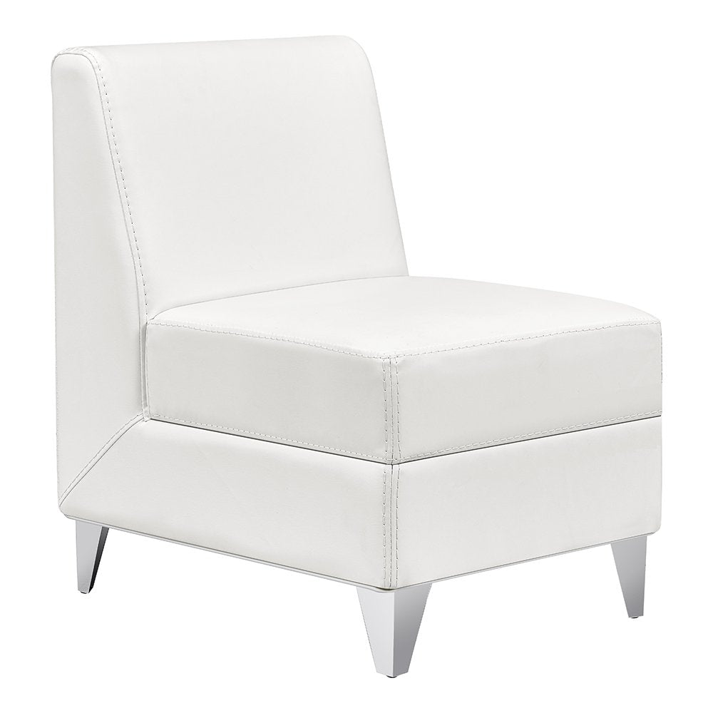 Magic Cubo Waiting Bench - 1 Seat White