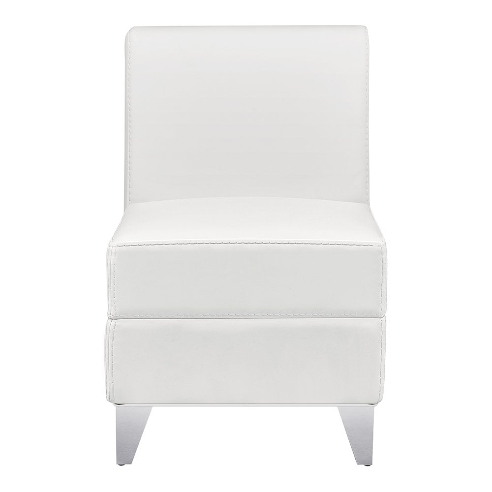 Magic Cubo Waiting Bench - 1 Seat White