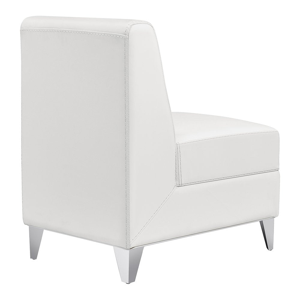 Magic Cubo Waiting Bench - 1 Seat White