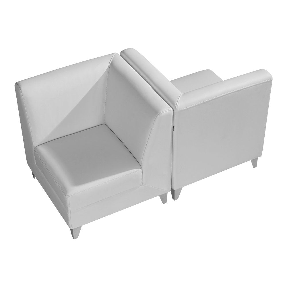 Magic Cubo Waiting Bench - 2 Seats-White