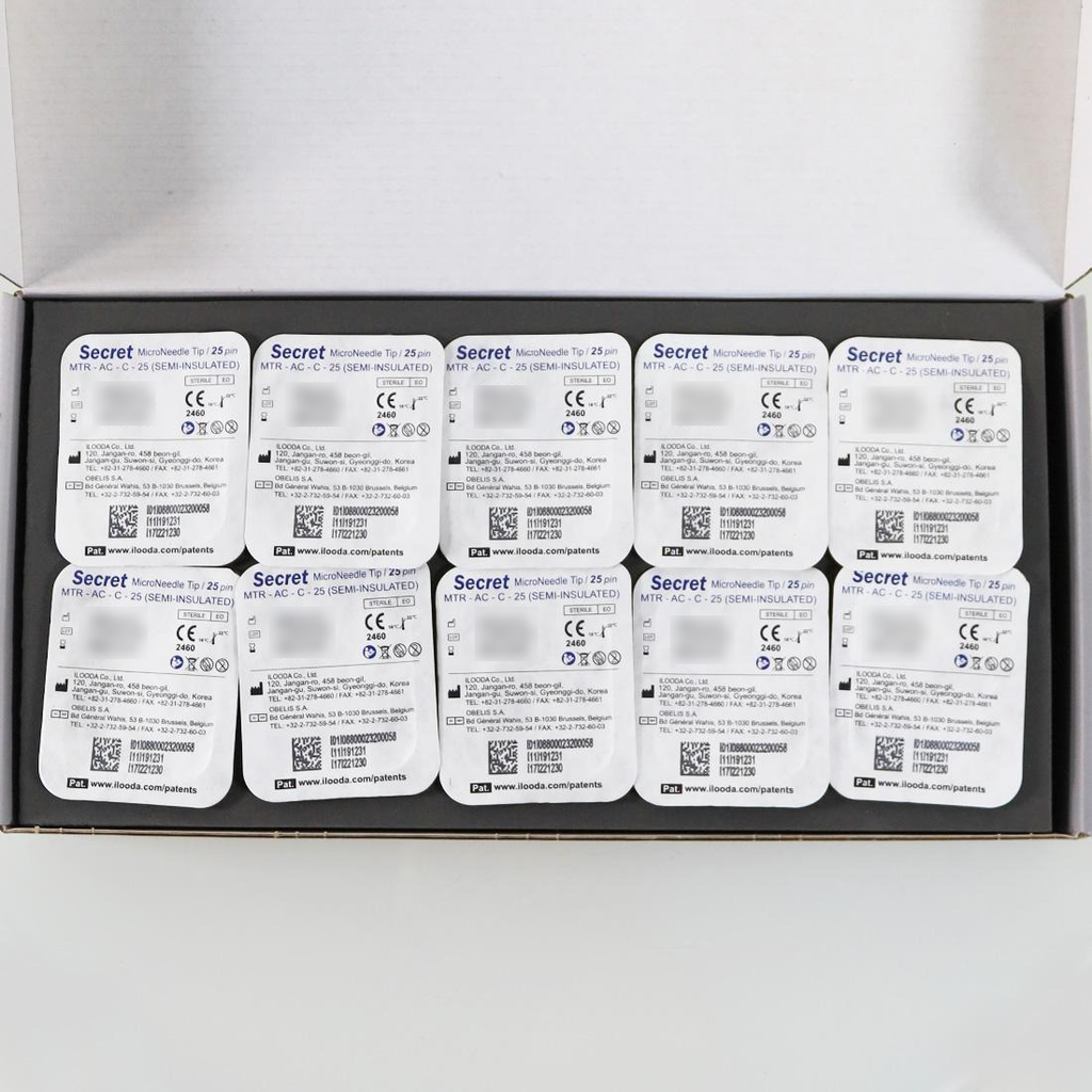 Cutera SecretRF 25-Pin Semi-Insulated MicroNeedle Tip EXP 07/2025 - (10-Pack)