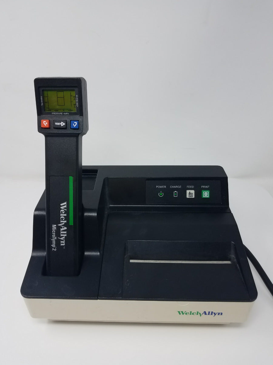 Welch Allyn Microtymp 2 Tympanometric Micro Temp Allen Otitis Media Ear Audio