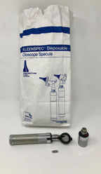 Welch Allyn Otoscope Pneumatic Battery Powered 20200 With Tips Auto Scope Audio