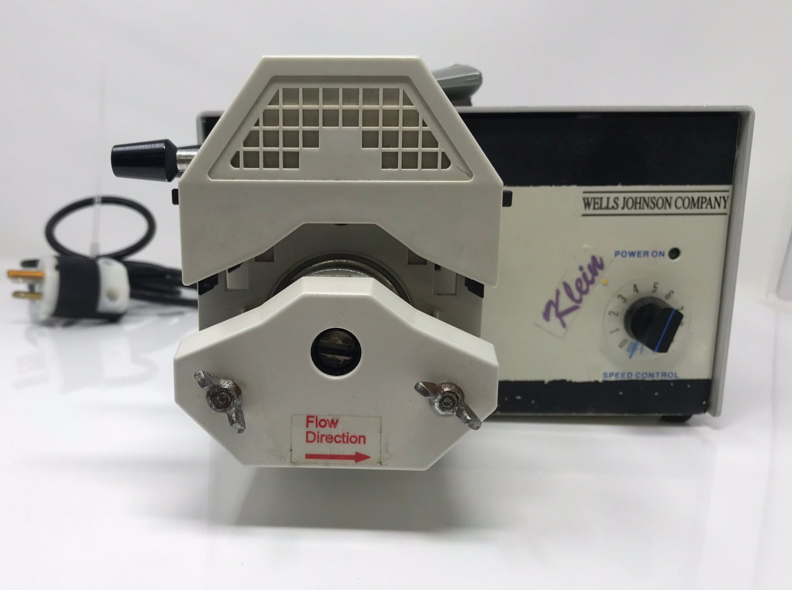 Wells Johnson Klein Peristaltic Anesthesia Infiltration Pump System Dual Head