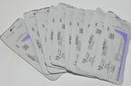 Ethicon 5-0 Coated VICRYL J844 Undyed Braided Conventional Cutting Suture x10Pcs