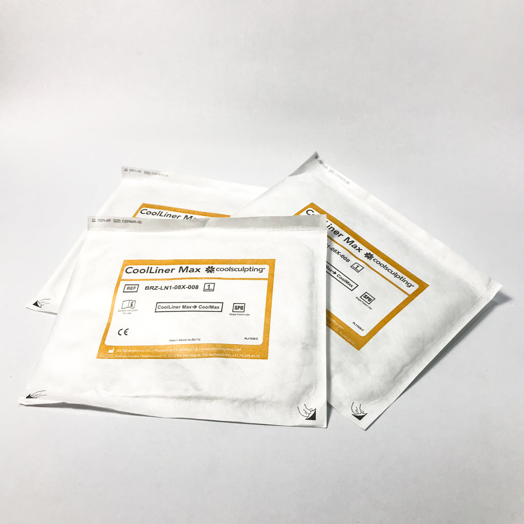 (x7 Pcs) Zeltiq CoolSculpting CoolLiner Cool Max CoolMax Liner BRZ-LN1-08X-008