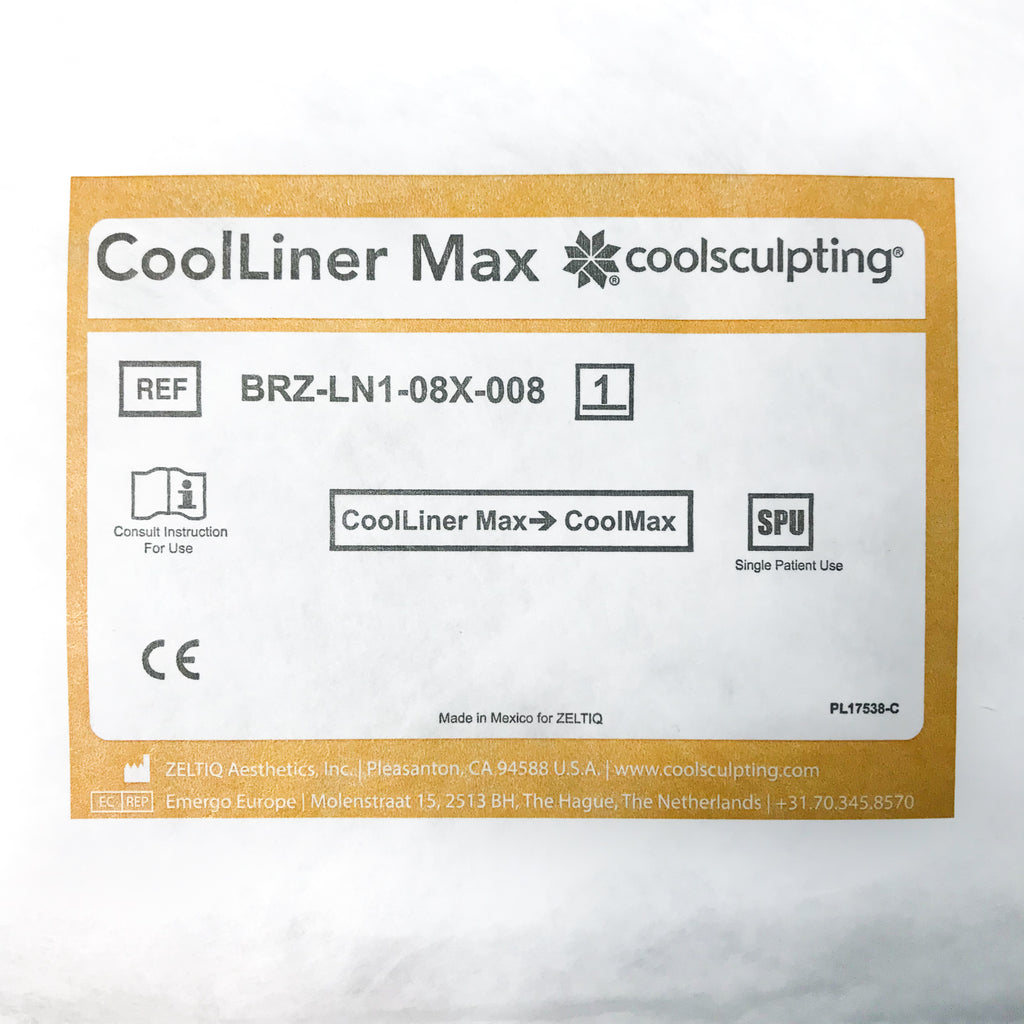 (x7 Pcs) Zeltiq CoolSculpting CoolLiner Cool Max CoolMax Liner BRZ-LN1-08X-008