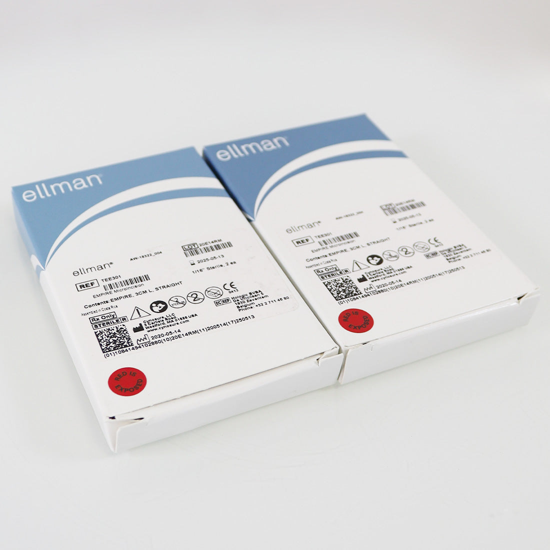 Cynosure Elllman EMPIRE MICROINCISION Needle Electrodes TEE305 x2 Pack 05/2025