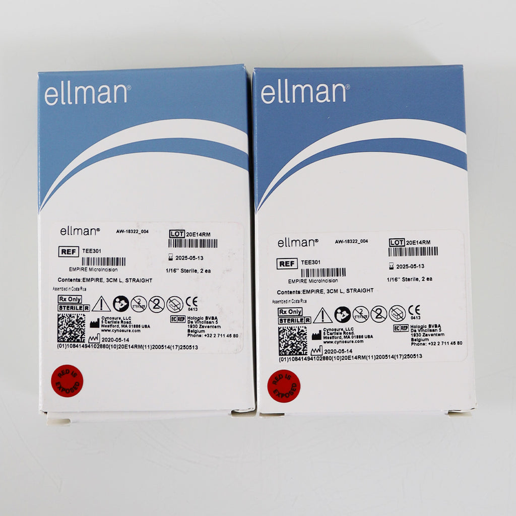 Cynosure Elllman EMPIRE MICROINCISION Needle Electrodes TEE305 x2 Pack 05/2025