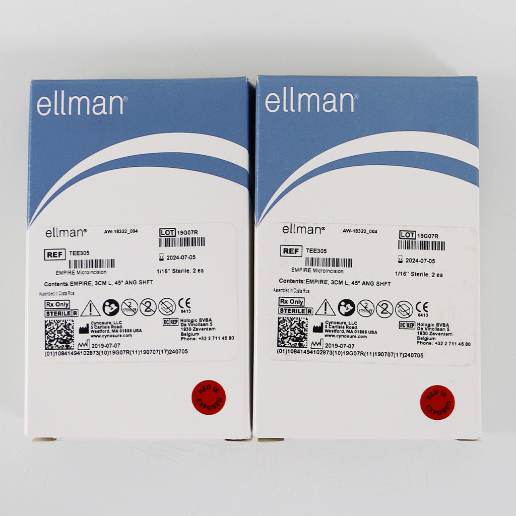 Cynosure Elllman EMPIRE MICROINCISION Needle Electrodes TEE305 x2 Pack 07/2024
